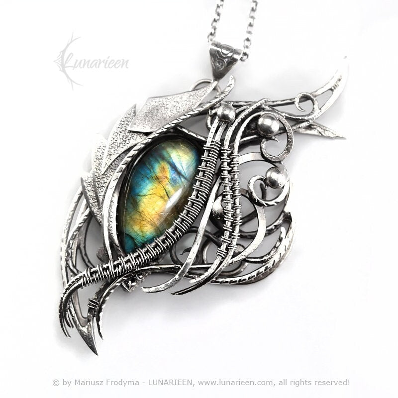 Dragon's Eye store Pendant - Fantasy Jewelry