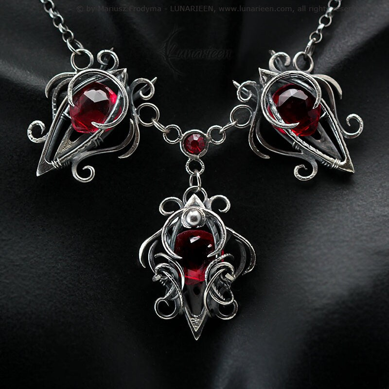 Gothic Quartz 2024 Crystal Necklace